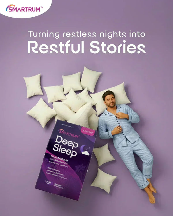Restore Your Nights with Smartrum Deep Sleep Gummies