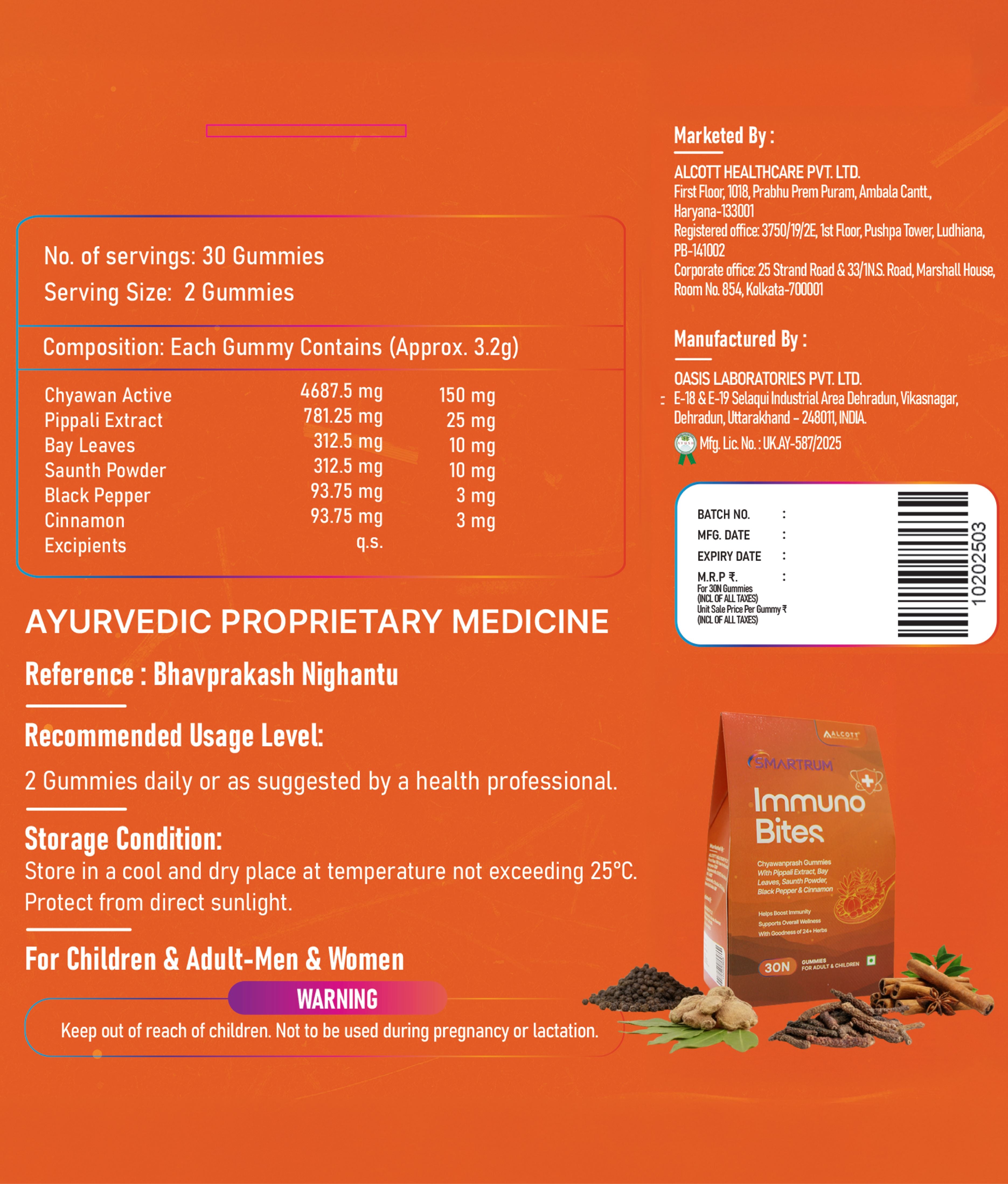 Smartrum- Immuno Bites